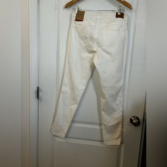 Aeropostale high waisted ankle jegging size 8 white denim NWT - Picture 2 of 16